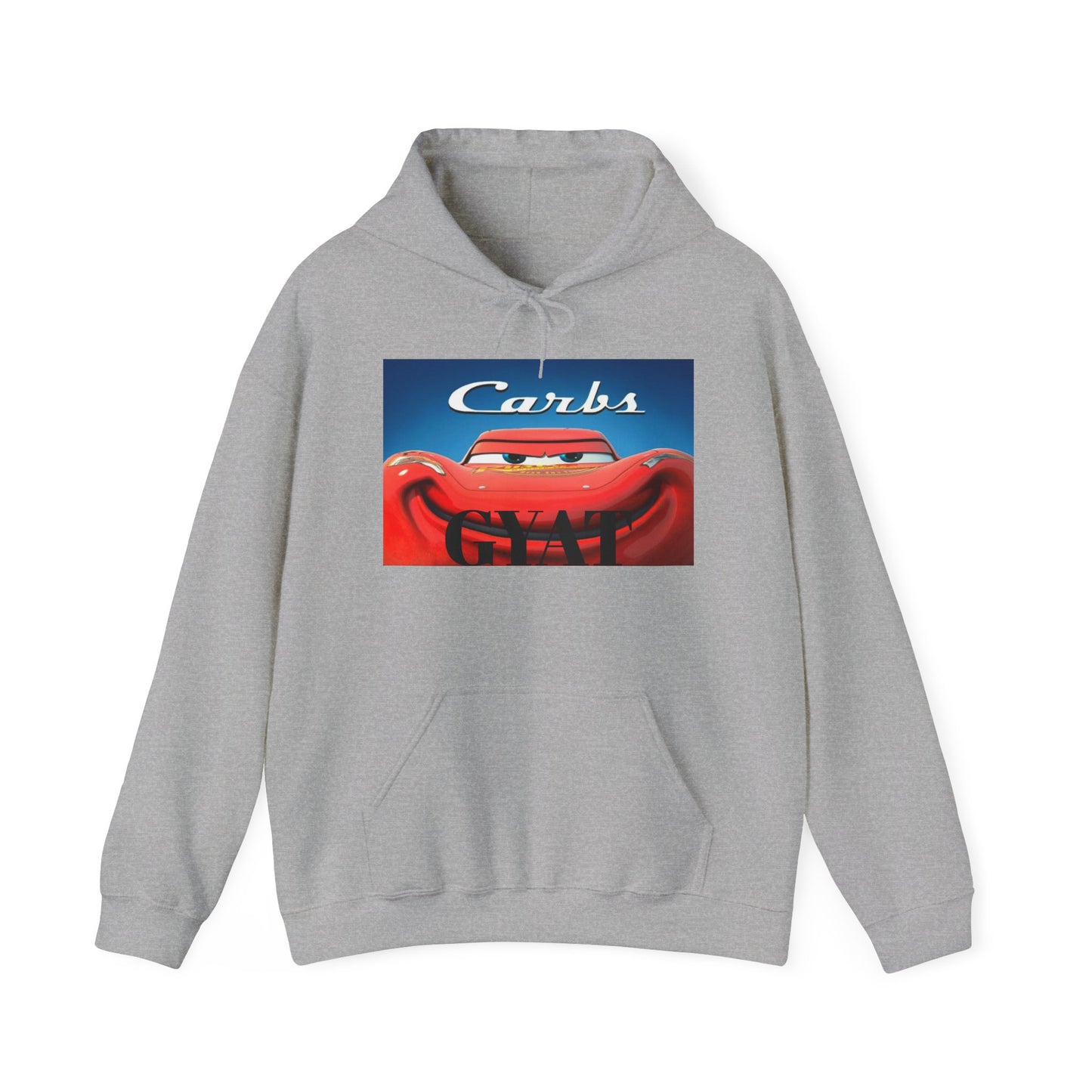 Funny Carbs Sweatshirt - Unisex Heavy Blend™ Hoodie for Car Enthusiasts