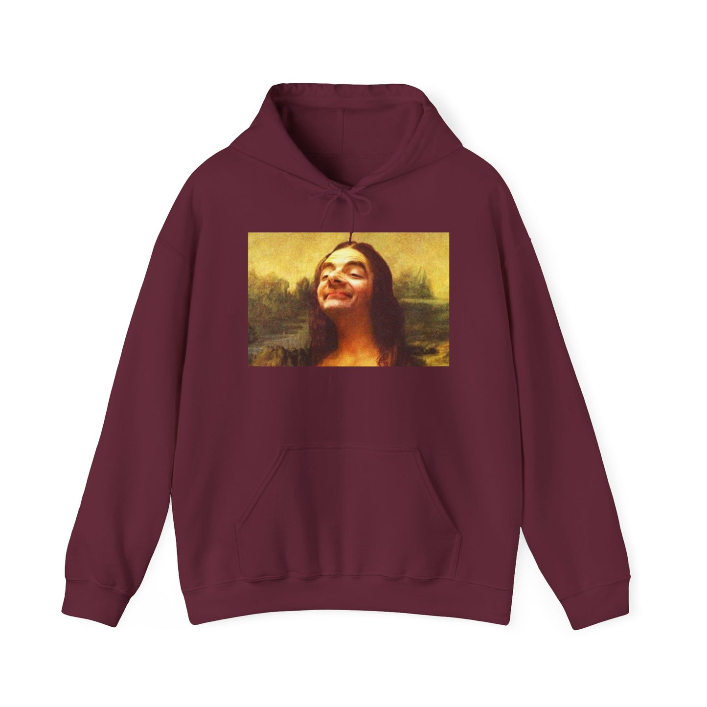 Funny Art-Inspired Unisex Hooded Sweatshirt - Perfect for Gift Giving