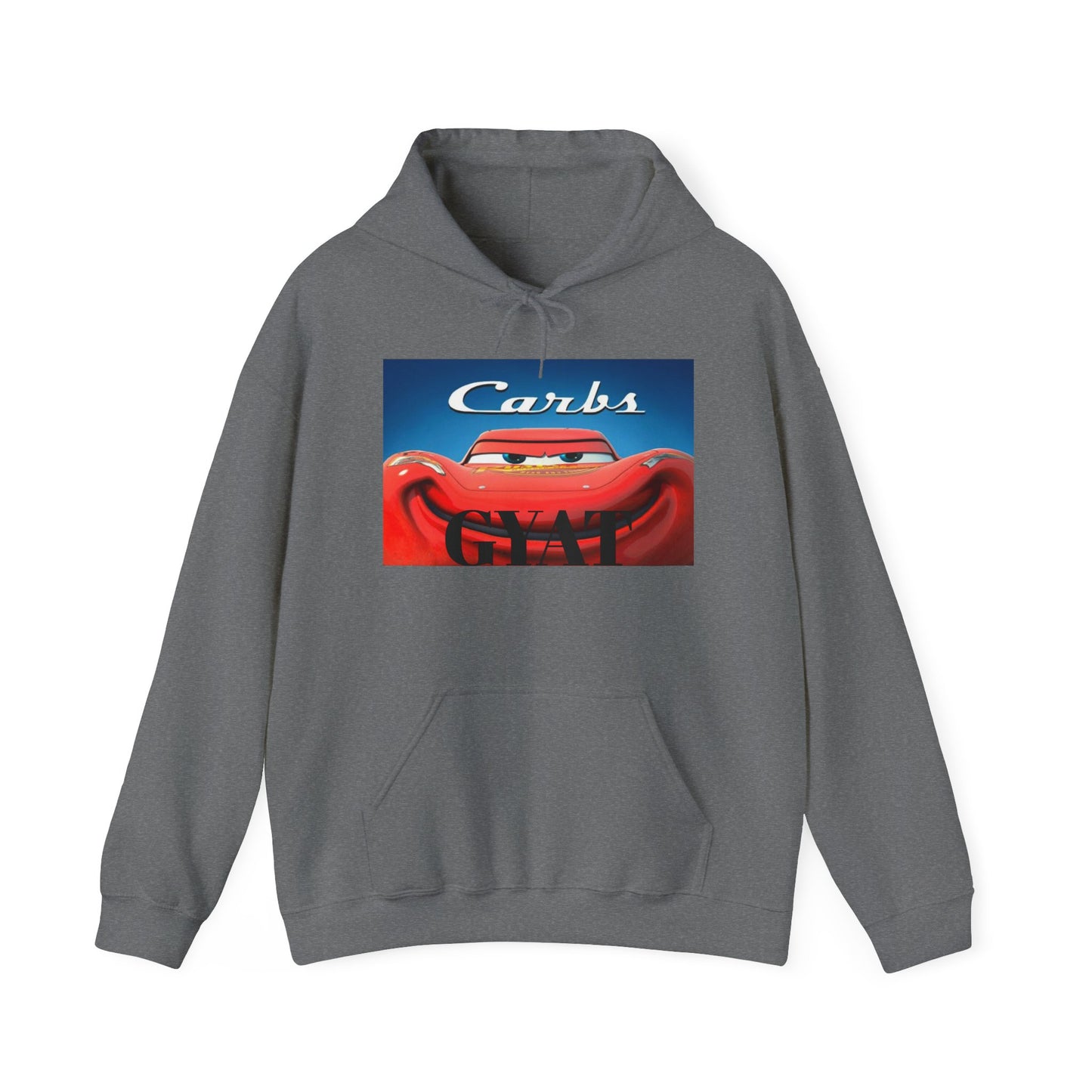 Funny Carbs Sweatshirt - Unisex Heavy Blend™ Hoodie for Car Enthusiasts