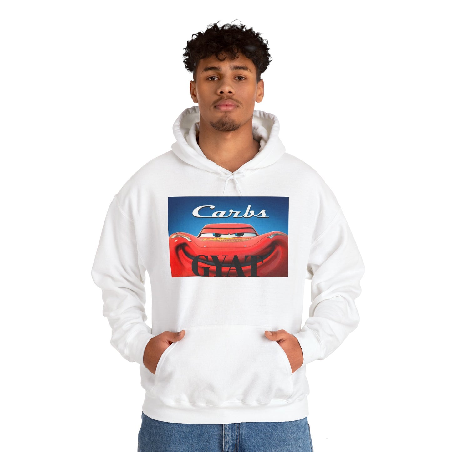 Funny Carbs Sweatshirt - Unisex Heavy Blend™ Hoodie for Car Enthusiasts